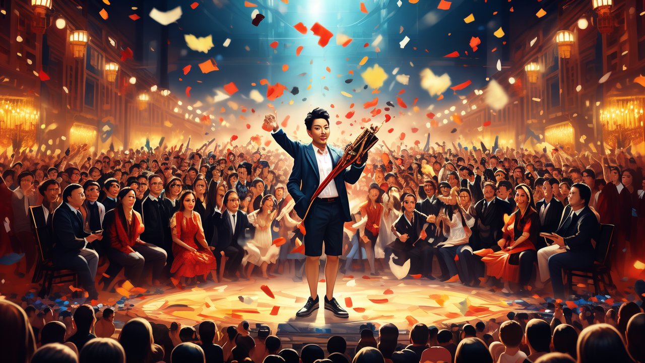 “激情点燃:现场观众的呐喊声震天动地” “激情点燃:现场观众的呐喊声震天动地”